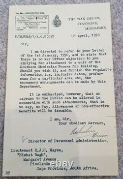 Fantastic large original WW2 & post-war Document set for 1 British soldier 39-56