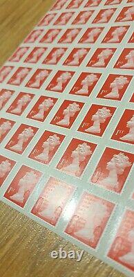 First 1st Class Royal Mail x495 Small Stamps RRP £425 BARGIN 5x 99 Per Sheet
