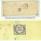 France GB MAIL 1871 Wafer Seal WITH SPEED 30c Napoleon Cover Birmingham Ap292