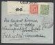 GB 1918 WWI Thomas Cook Undercover Forwarded Mail, with Perfins