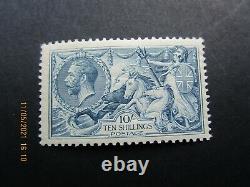 GB 1919 Seahorse 10/- Nice Mint-£475.00-Sensible Offers-Post UK-Read all below
