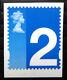 GB 2002 2nd Class Stamp for the Blind Royal Mail Self Adhesive Trial DM141