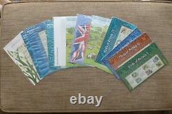 GB 2010 2018 Set of 29 Post and Go Stamps Presentation Packs P&G 2 30