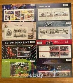 GB 2019 Royal Mail Presentation Packs Collection Year Set of 15 Packs