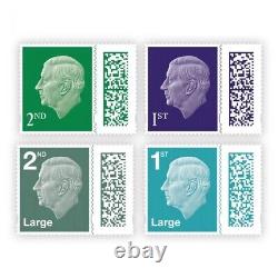 GB 2023 King Charles III Definitives Stamp Set. Pre Ordehhuujjjyyuyuuui