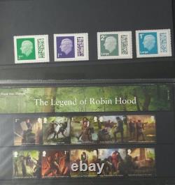 GB 2023 Royal Mail Presentation Pack set (15 + 2 definitive packs+2 stamps sets)
