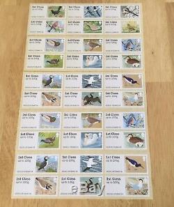 GB 604 x MNH 1st class stamps. Booklets-Post & go-Fruit + Veg Packs. Face £422.80