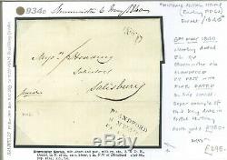GB 6th MAY 1840 Cover CLEARLY DATED Blandford Penny Post (1d Black FDC) 934d