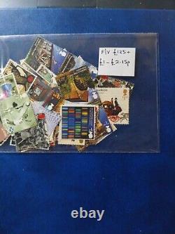 GB Commemorative Stamps F/V £125+. CHEAP POSTAGE Values £1 £2.15p POST FREE