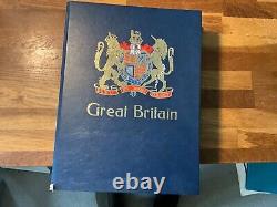 GB Commemorative Stamps Fine Used large lot in gb stockbook with more modern