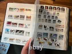 GB Commemorative Stamps Fine Used large lot in gb stockbook with more modern