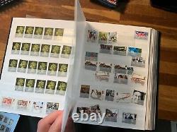 GB Commemorative Stamps Fine Used large lot in gb stockbook with more modern