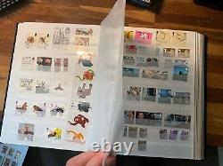 GB Commemorative Stamps Fine Used large lot in gb stockbook with more modern