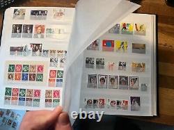 GB Commemorative Stamps Fine Used large lot in gb stockbook with more modern