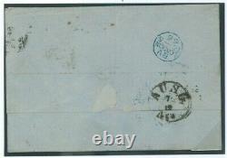 GB Cover 3d PLATE 4 INVERTED WATERMARK EMBLEMS Pair London LATE MAIL 1866 V68