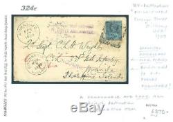 GB Cover PHILIPPINES WAR 1900 Military Mail USA SOLDIER 3rd Infantry RARE 324e