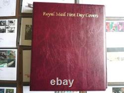 GB First Day Cover Collection FDC 80 Covers 1999 2003 in Royal Mail Album