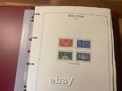 GB Great Britain 1953- 1998 90 leaves decimal mint is completed