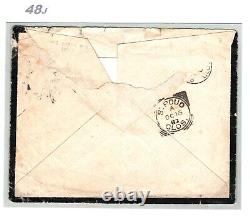 GB MILITARY Used Abroad EGYPT CAMPAIGN MAIL British Army PO Cover 1882 Glos 48j