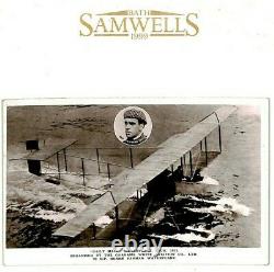 GB PIONEER AVIATION Daily Mail Waterplane Cachet Portsmouth Hants 1912 326f