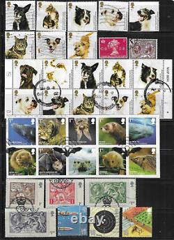 GB QEII 2010 Commemorative British Stamps 6 Complete Sets + Blocks Fine Used