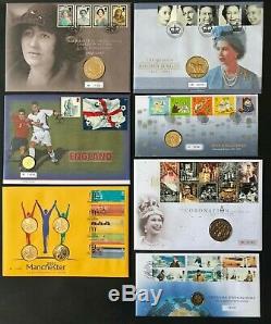 GB QE II PNC Royal Mail & Royal Mint cover collection (the first 50 covers)