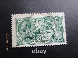 GB SG403 £1 Seahorse Fine Used-£1400.00 in 2018-Post UK-Read all Below Lot 45