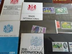 GB Stamps 1964 Royal Mail Commemorative Presentation Packs FULL YEAR SET #1-#4