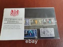 GB Stamps 1964 Royal Mail Commemorative Presentation Packs FULL YEAR SET #1-#4