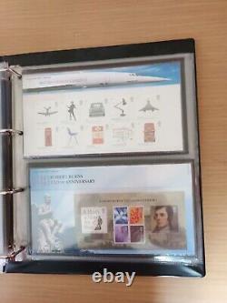 GB Stamps 2009 Year Set Of 14 Presentation Packs Below Face Value