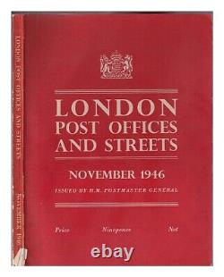 GREAT BRITAIN POST OFFICE London post offices and streets 1946 Paperback