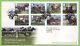 G. B. 2017 Racehorse Legends set on Royal Mail First Day Cover, Newmarket