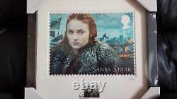 Game of Thrones Framed Stamp Prints complete collection (10), by Royal Mail UK