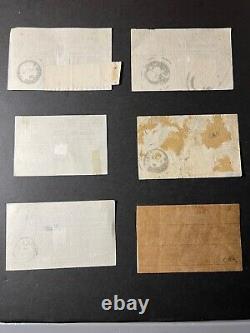 Great Britain England Parcel Post Label Cover Coalbrookdale Lot of 6