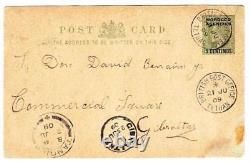 Great Britain MOROCCO AGENCIES-Postal Cad-HGR13-BRITISH POST OFFICE