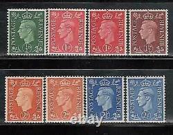 Great Britain Mail 1937-47 Yvert 209a/13Aa MNH George VI
