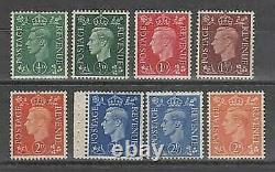 Great Britain Mail 1937-47 Yvert 209b/13Ab MNH George VI