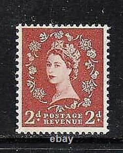 Great Britain Mail 1957-59 Yvert 309a MNH Elizabeth II