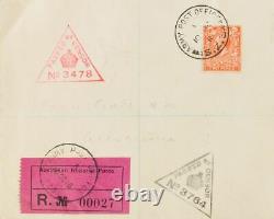 Great Britain, Mail Of Tent/Militar. Over Yv 142. 1916. 2 P Naranja. Cer