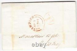 Great Britain STAMPLESS-BRITISH PACKET POST OFFICE-TAMPICO MEXICO-AP/7/1842