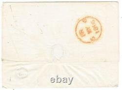 Great Britain STAMPLESS-BRITISH PACKET POST OFFICE-VIGO SPAIN-NO/10/1848