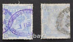 Great Britain Stamps, Scott #109, 2 Colors, Cat. $1230 ONLYSTAMPS JSB