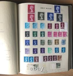 Great Britain Windsor Stamp Album Decimal Stamps From 1970