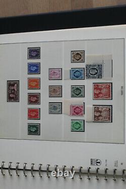 Großbritannien Sammlung postfrisch in 4 Lindner Vordruckalben 1940-2004 (S906)