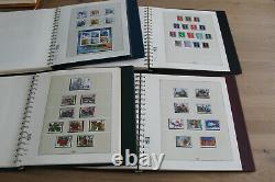 Großbritannien Sammlung postfrisch in 4 Lindner Vordruckalben 1940-2004 (S906)