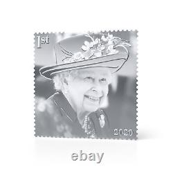 HM the Queen's Platinum Jubilee Limited Edition 2020 Platinum Stamp Royal Mail