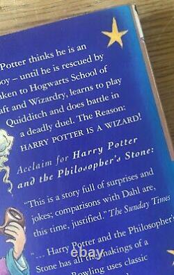 Harry Potter Philosopher's Stone 1st Edition Print PB Young Wizard Wand Page 53