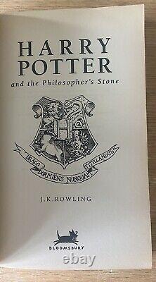 Harry Potter Philosopher's Stone 1st Edition Print PB Young Wizard Wand Page 53