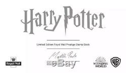 Harry Potter Royal Mail Limited Edition Prestigious Stamp Book # 481