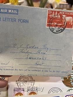 Huge Collection Of First Day Covers, Air Mail Letters, postcards & Postal Ephemera